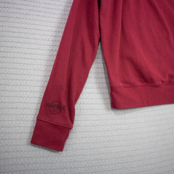 Hard Rock Cafe Las Vegas Patch Spellout Sweater - Picture 8 of 9